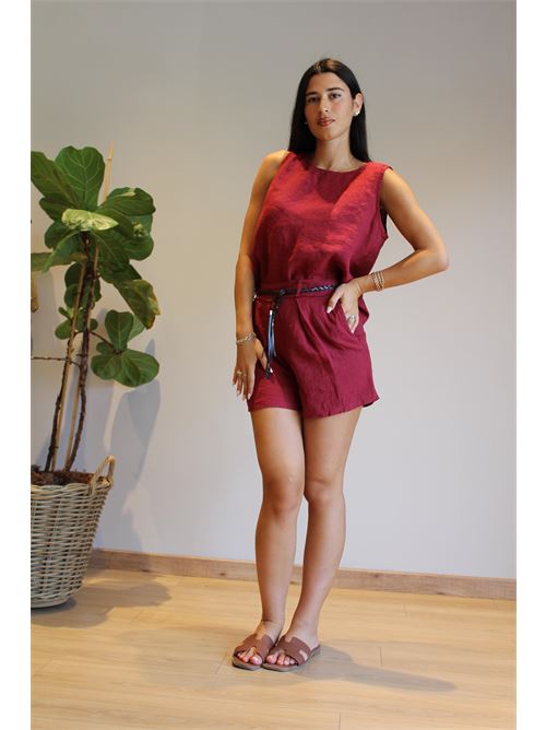 Short in lino DIECI MINUTI | 554434